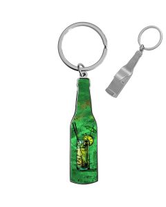 porte clés photo décapsuleur bouteille personnalisé - off
