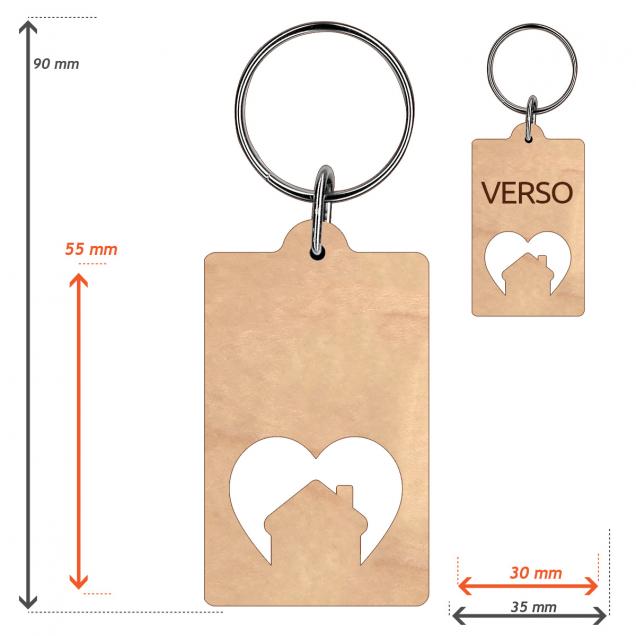 porte clef mural personnalisé pour la maison, porte clé mural bois bois  avec panier de rangement en fer, gravé, cadeau pour pendaison de  crémaillère, mariage : : Cuisine et Maison