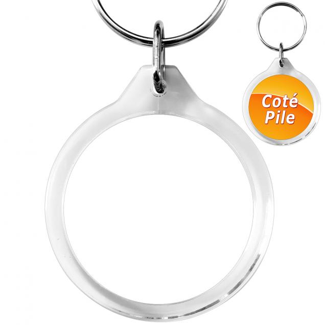 Plaque Acrylique Transparente Rond, 200 Pices Acrylique Cercle Disques  Porte-cls Kit Avec Gland Pendentif En Cuir Et Anneau Porte Cle Diy  Porte-cls