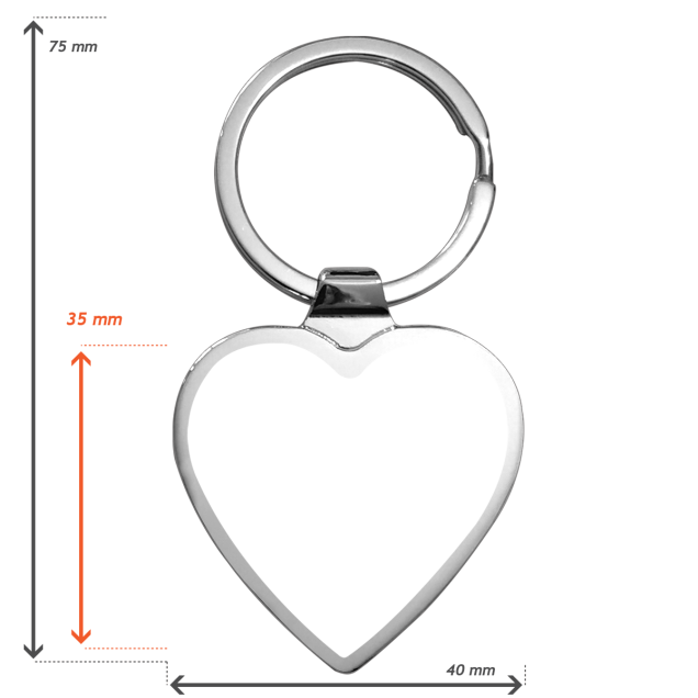 Porte-clef personnalisé coordonnées GPS rencontre