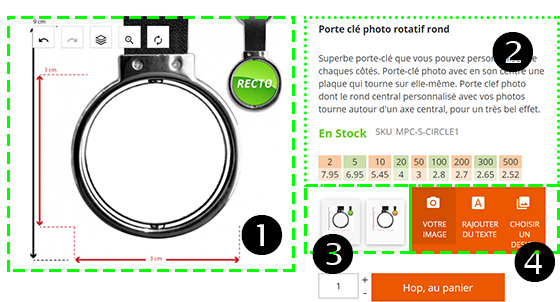 Comment personnaliser un porte-clés ?