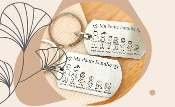 Porte-clés fete des mamans