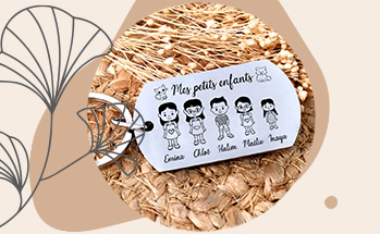 Porte-clés fete des papys