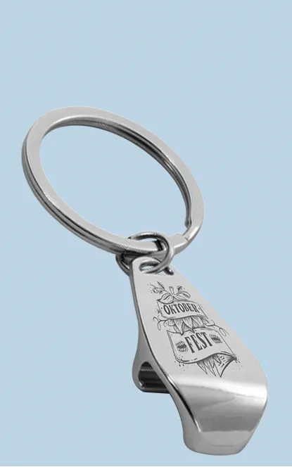 Porte clef personnalisable original - INDEP