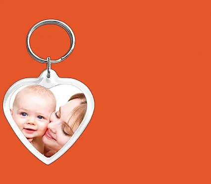 Porte-clef personnalisé en forme de maison - Print Your Love